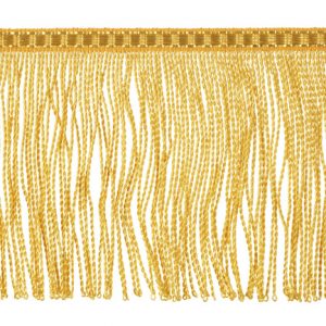 Frangia ritorta oro metallo inox