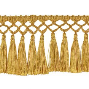 Frangia oro annodata a mano