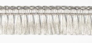 Frangia argento inox specchietto cm 5