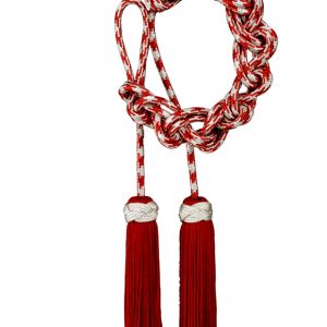 Cingolo testa salomone con fiocco oro e colore