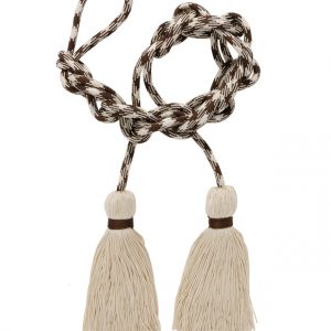 Cingolo semplice bicolore fiocco tripolino con fascetta