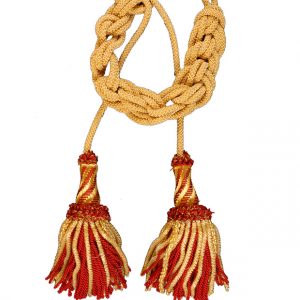 Cingolo tubolare canutiglia brillante