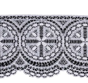 Pizzo rosone con smerlo punto filet